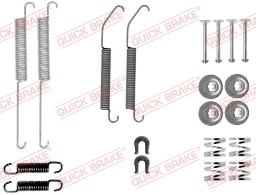 Accessory Kit, brake shoes